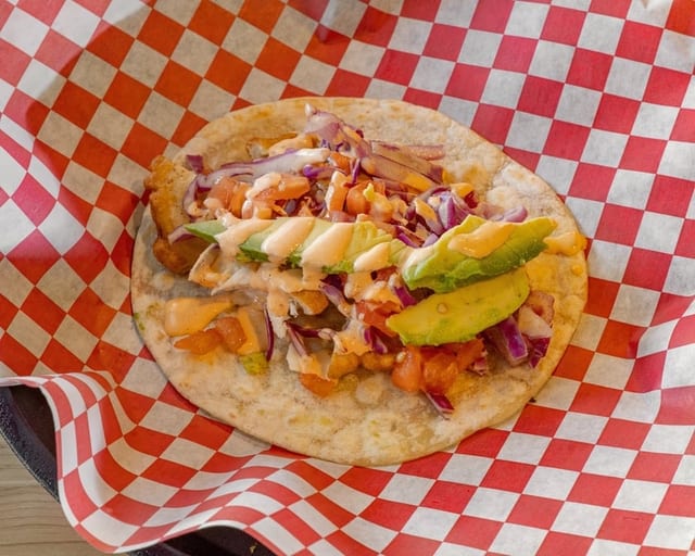Baja Style Taco.