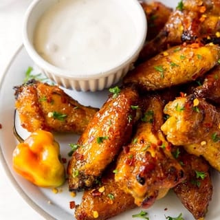 Mango Habanero Wings