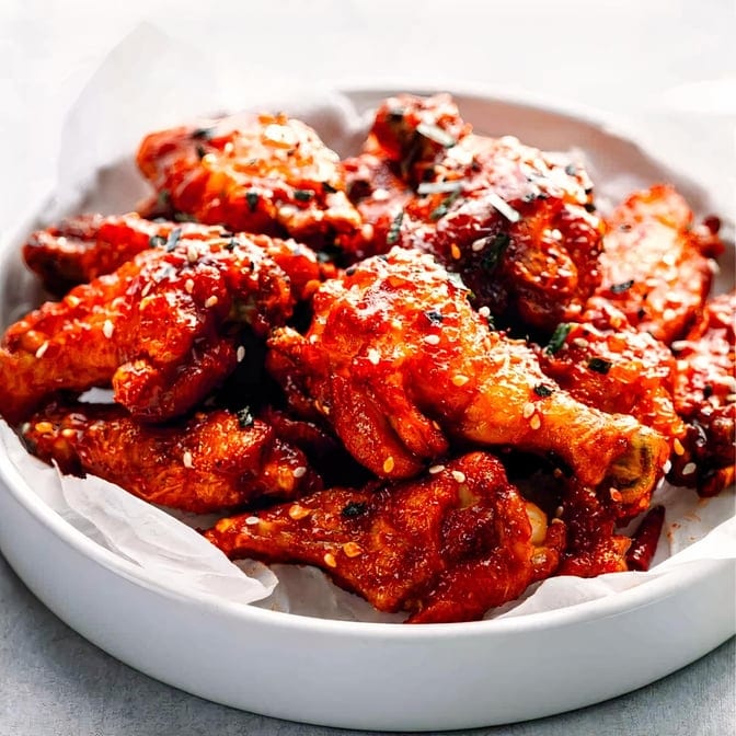 Korean BBQ Wings.